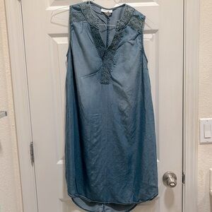 Denim maternity dress women’s size XS Liz Lange Maternity for Target